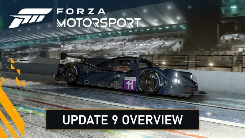 The free Forza Motorsport add-on has been released. New track and endurance racing